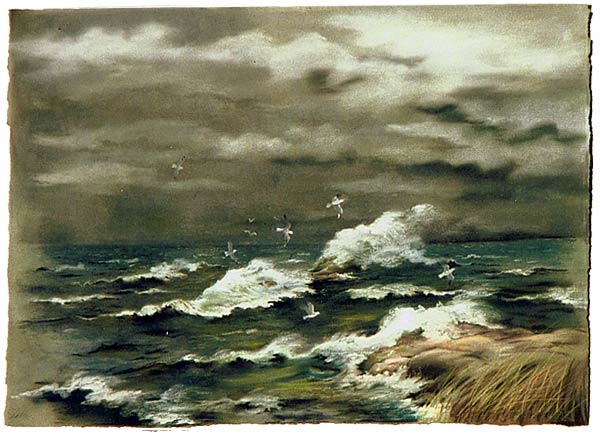 Höststorm i skärgården